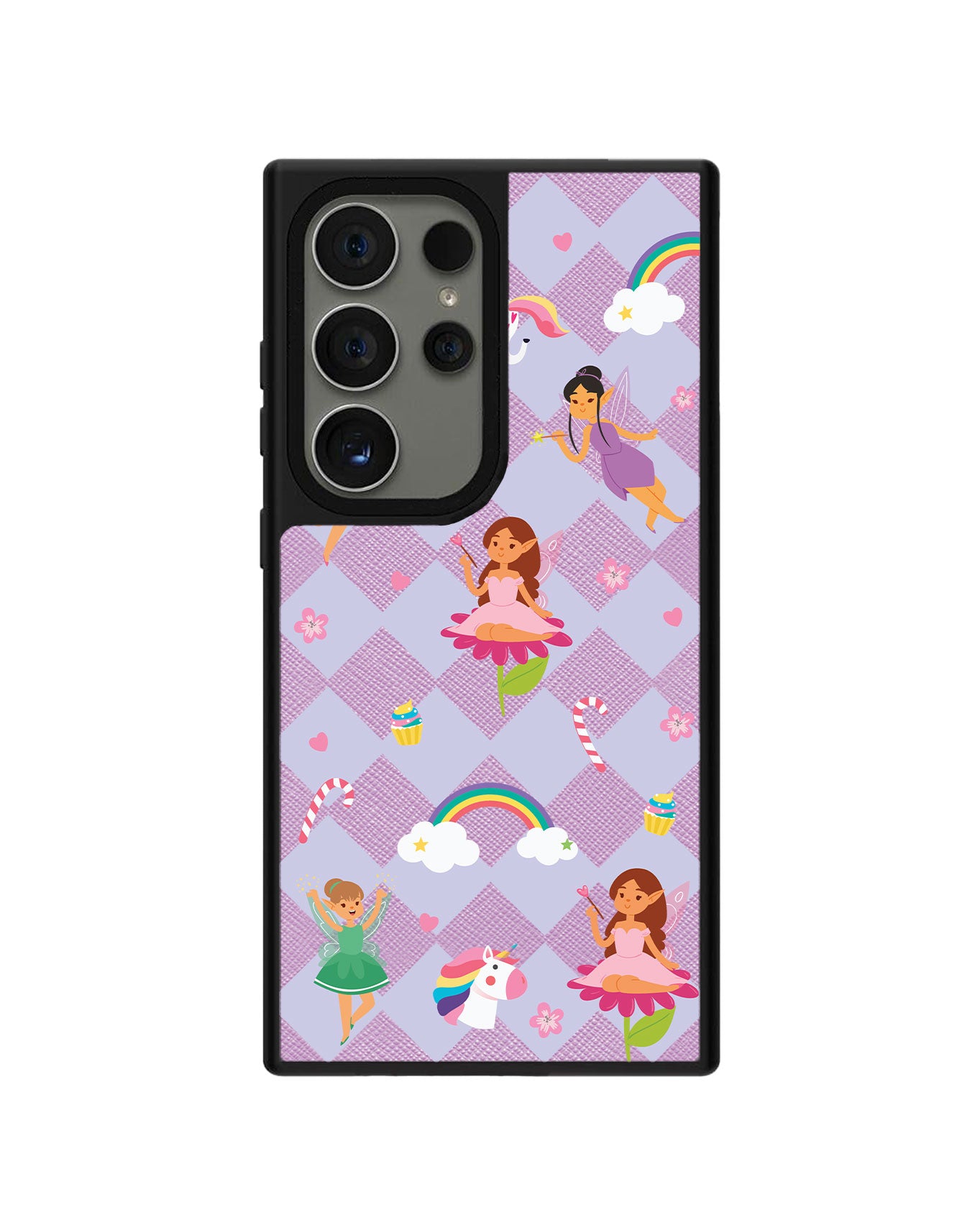 Android Leather Grip Case - Tiny Fairy