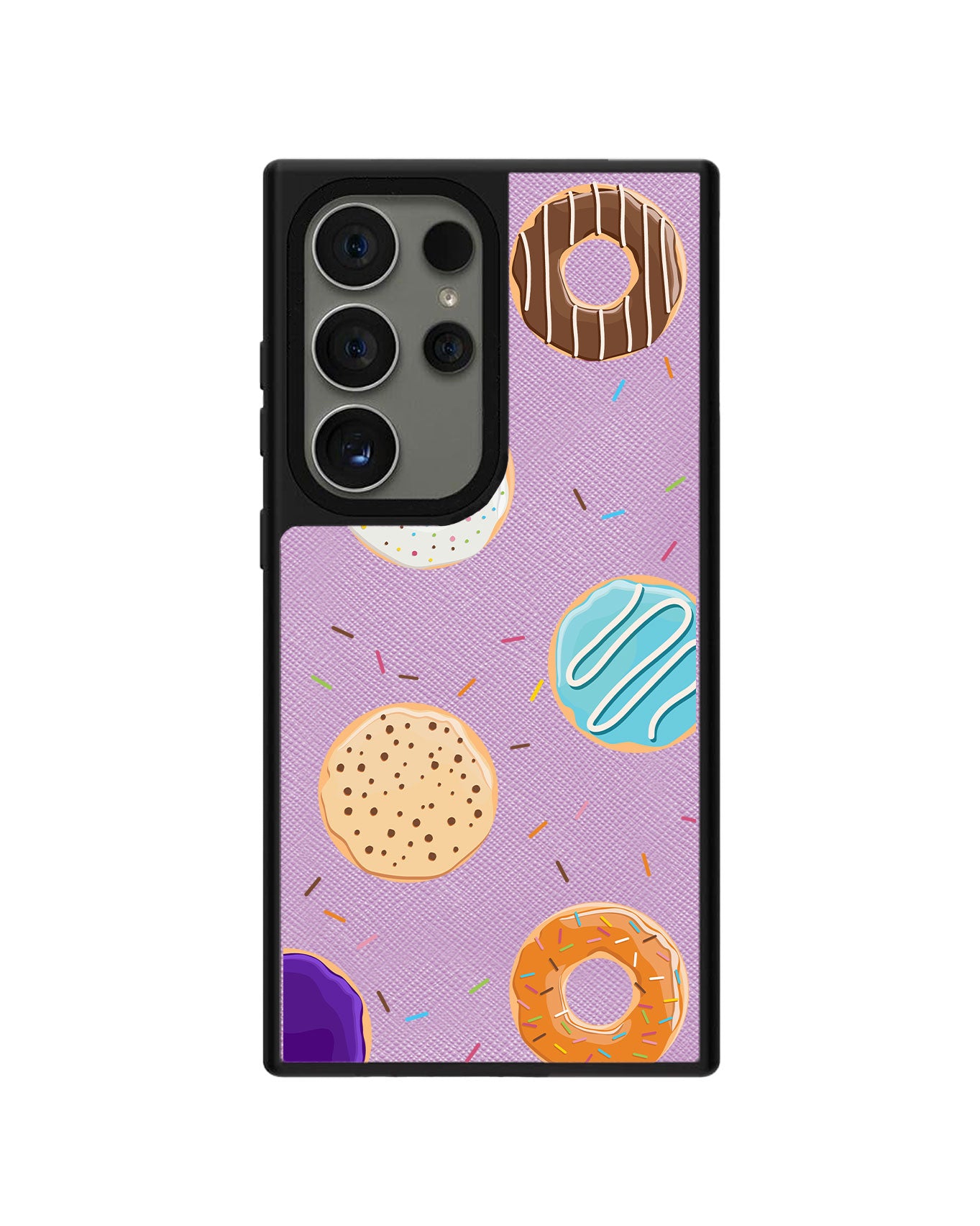 Android Leather Grip Case - Doughnut