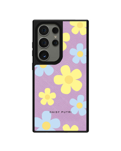 Android Leather Grip - Daisy Skies
