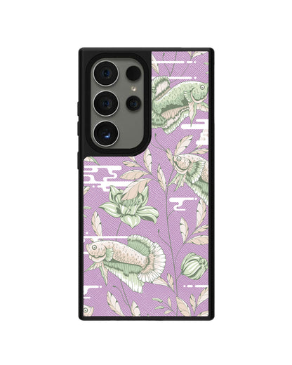 Android Leather Grip - Fish & Floral 6.0