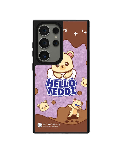 Android Leather Grip - Hello Teddy 1.0