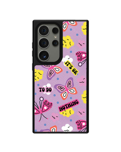 Android Leather Grip - It's OK To Do Nothing