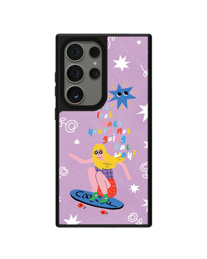 Android Leather Grip - Keep Growing