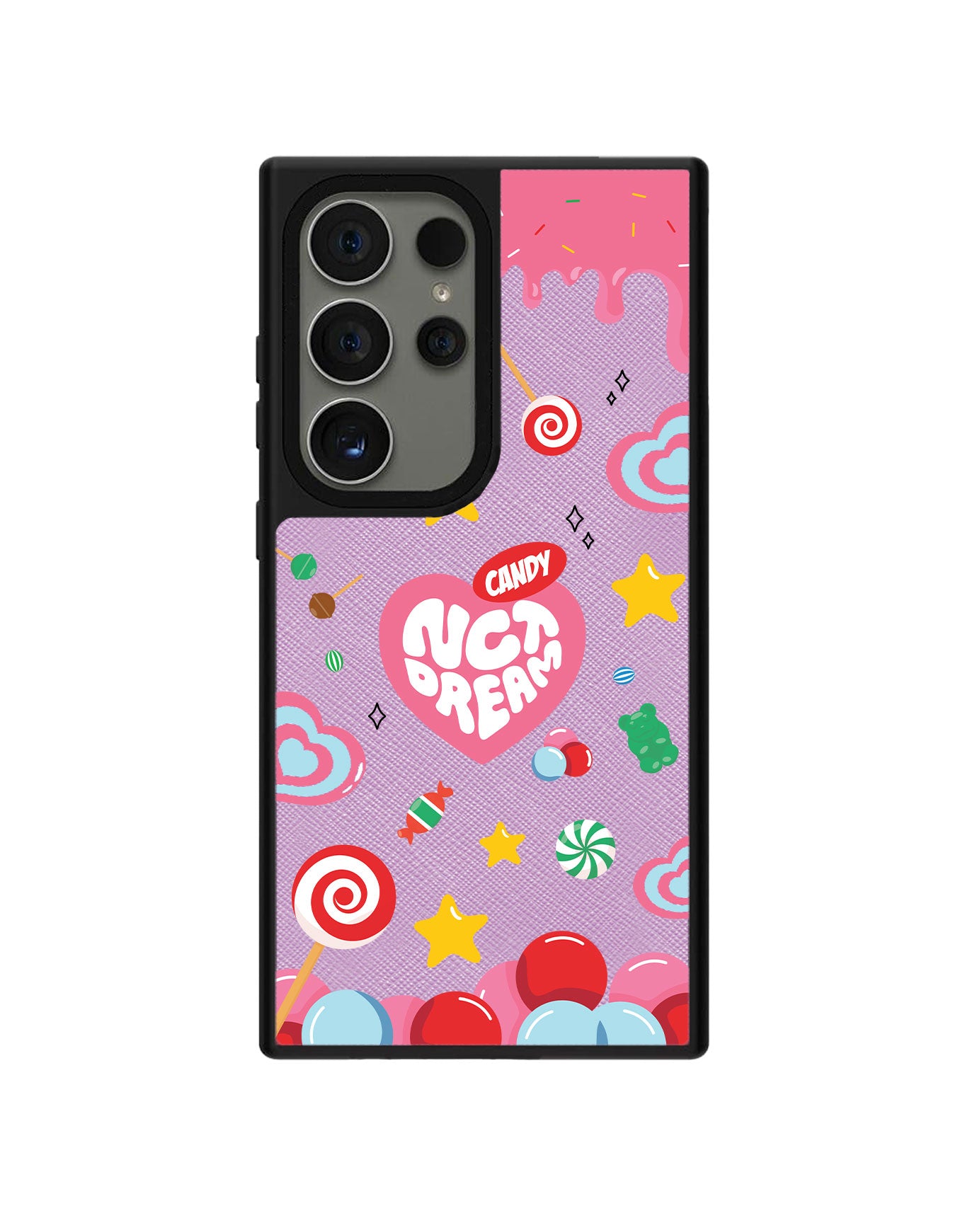 Android Leather Grip Case - NCT Dream Candy 1.0