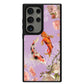 Android Leather Grip Case - Oil Painting Koi