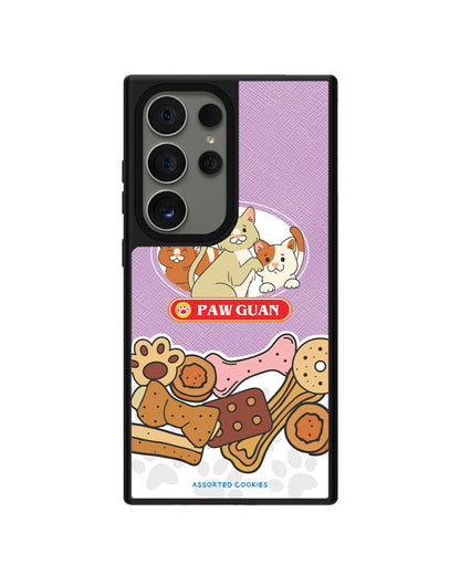 Android Leather Grip - Pawguan Cat