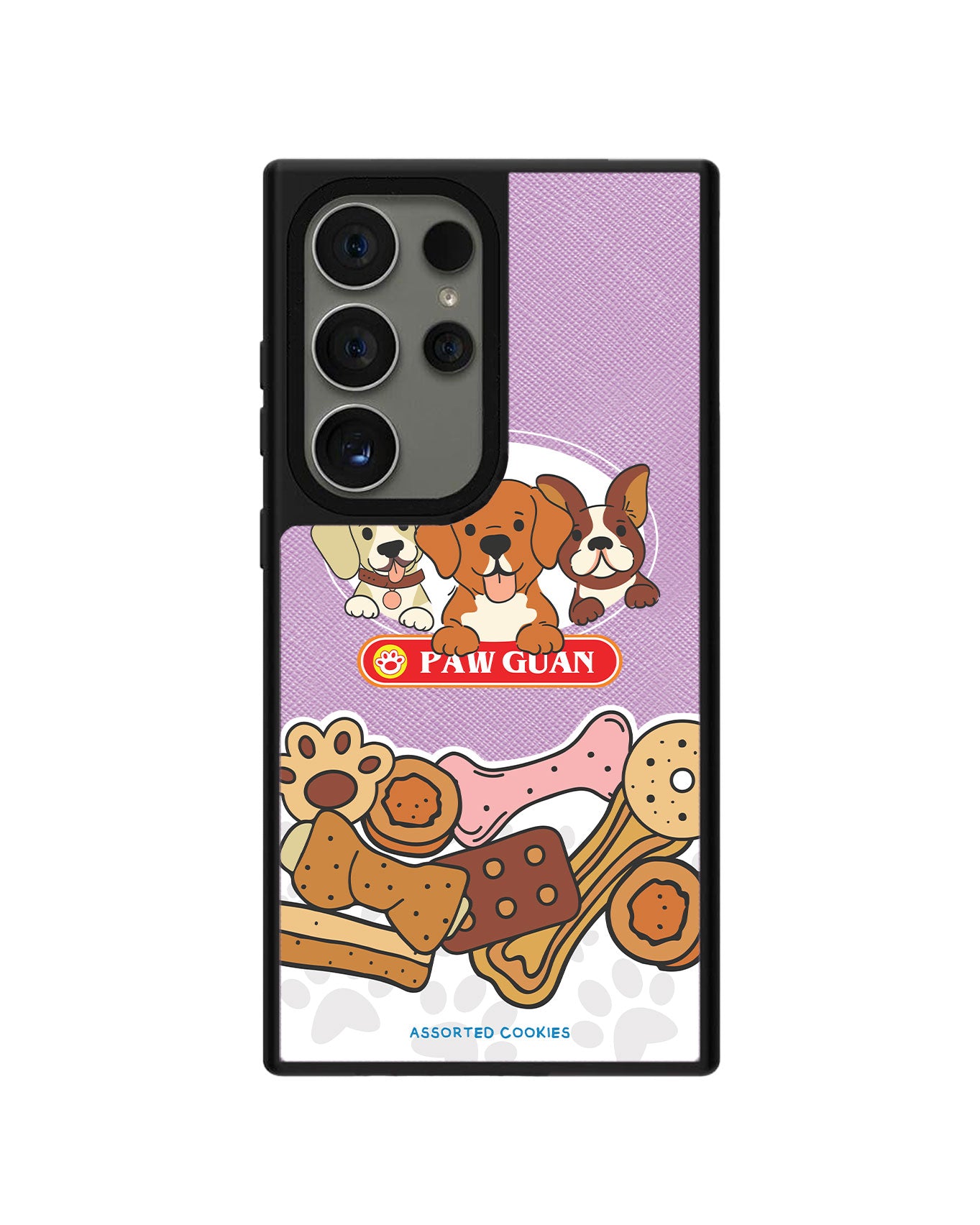 Android Leather Grip Case - Pawguan Dog