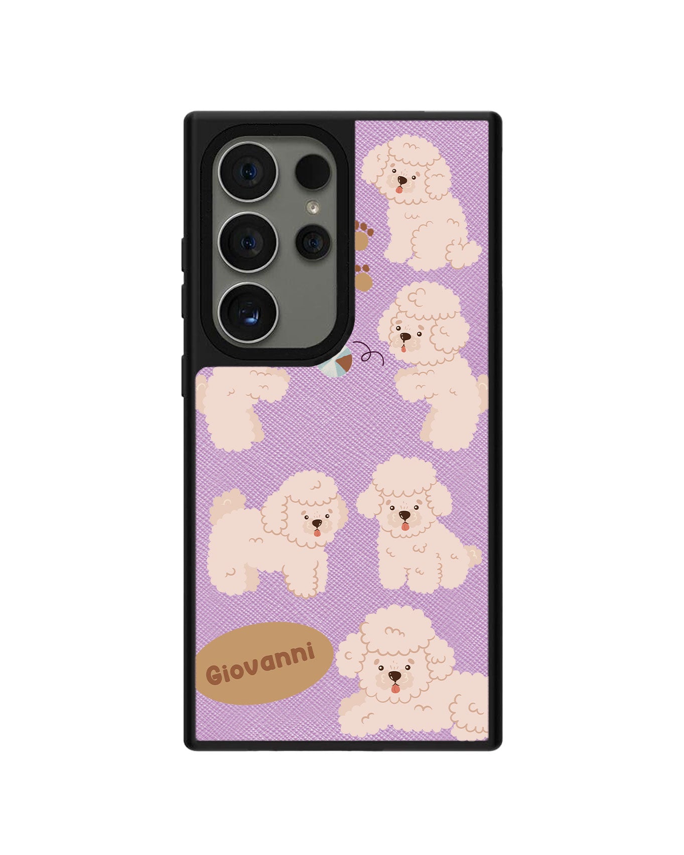 Android Leather Grip Case - Poodle Squad 2.0