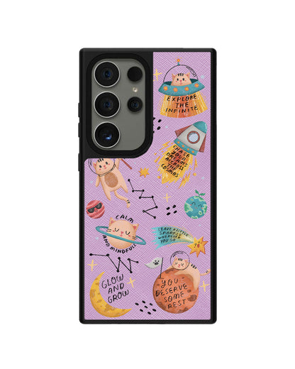 Android Leather Grip - Spaceship