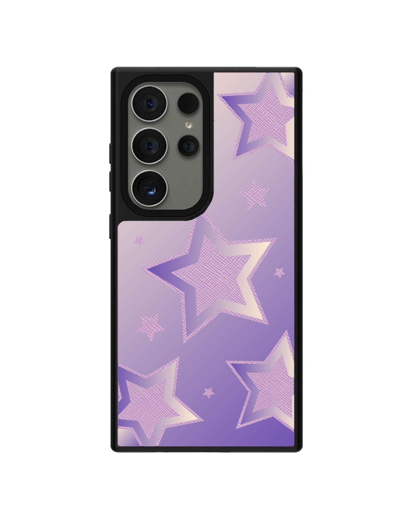 Android Leather Grip Case - Star Effect