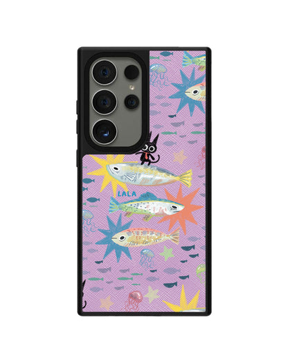 Android Leather Grip - The Fish Surfer