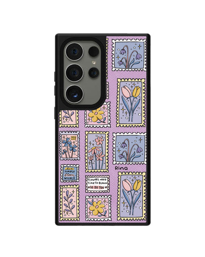 Android Leather Grip - Time to Bloom