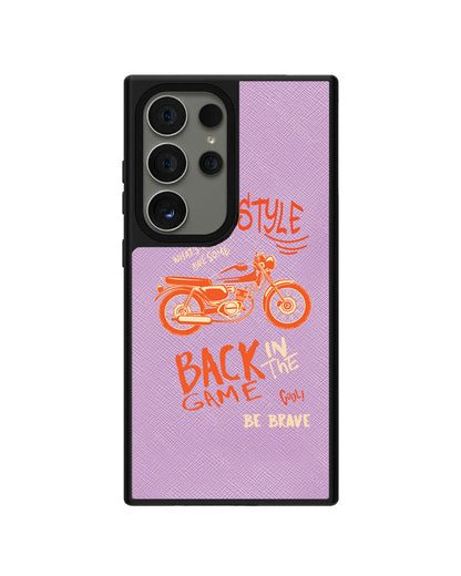 Android Leather Grip - Back in the Game