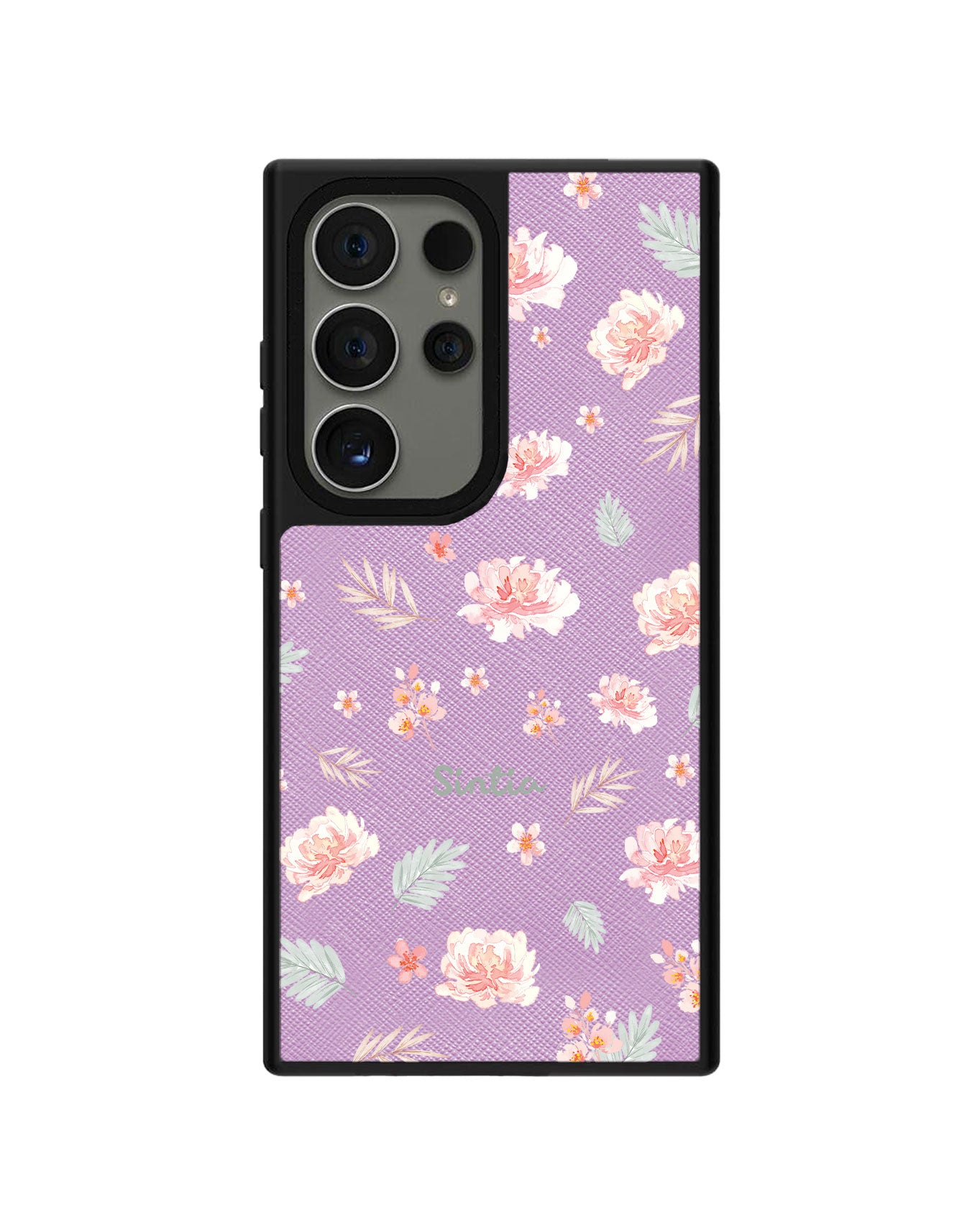 Android Leather Grip Case - Botanical Garden 4.0