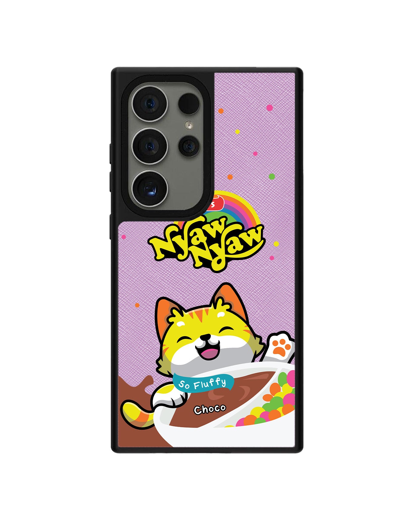 Android Leather Grip Case - Nyaw Nyaw