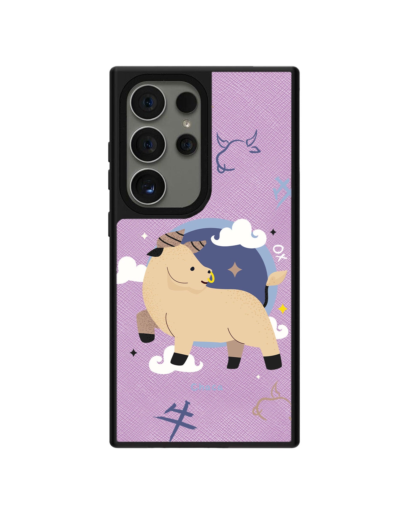 Android Leather Grip Case - Ox (Shio / Chinese Zodiac)