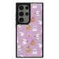 Android Leather Grip Case - Spooky Cat