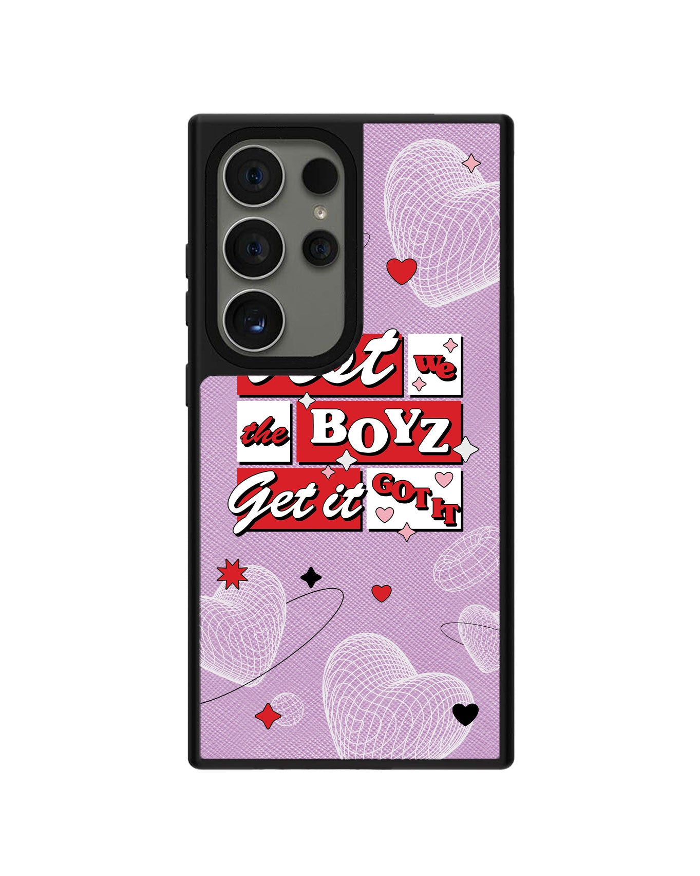 Android Leather Grip Case - The Boyz Get It Got It