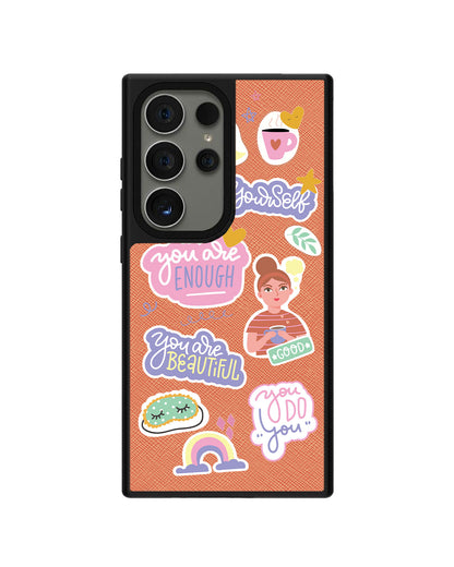 Android Leather Grip - Be Yourself
