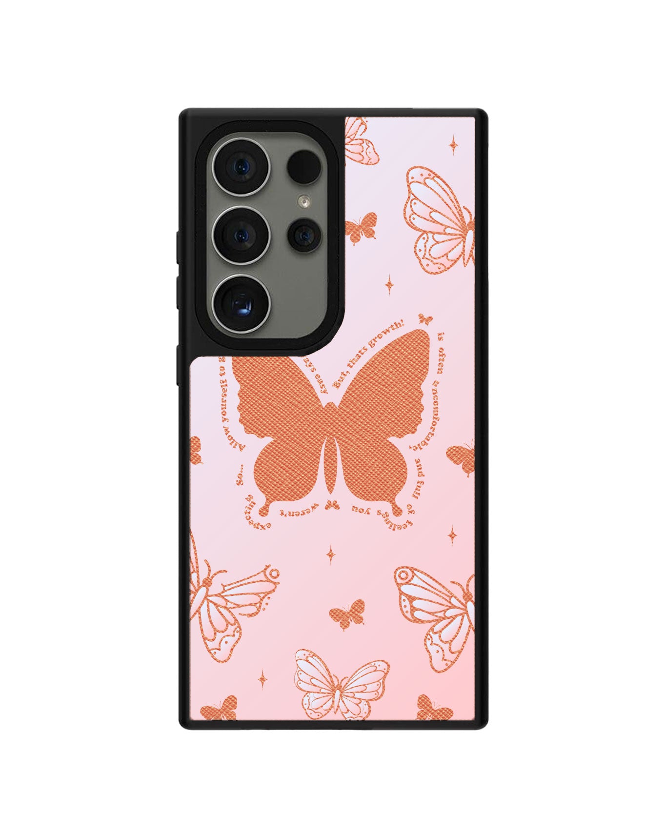 Android Leather Grip Case - Butterfly Effect 2.0