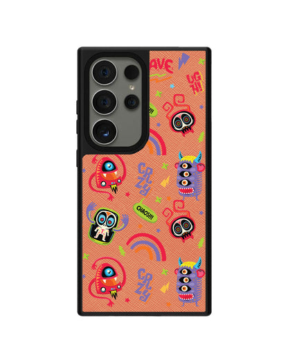 Android Leather Grip - Baby Monster