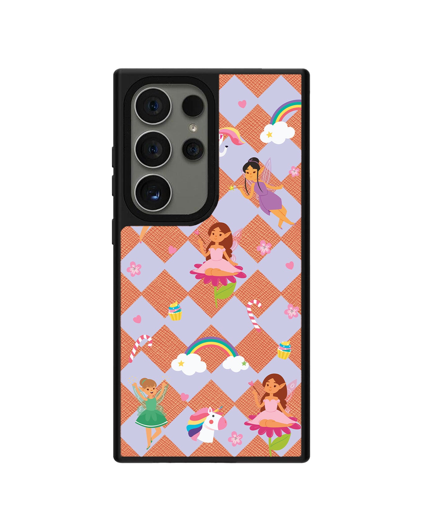 Android Leather Grip Case - Tiny Fairy