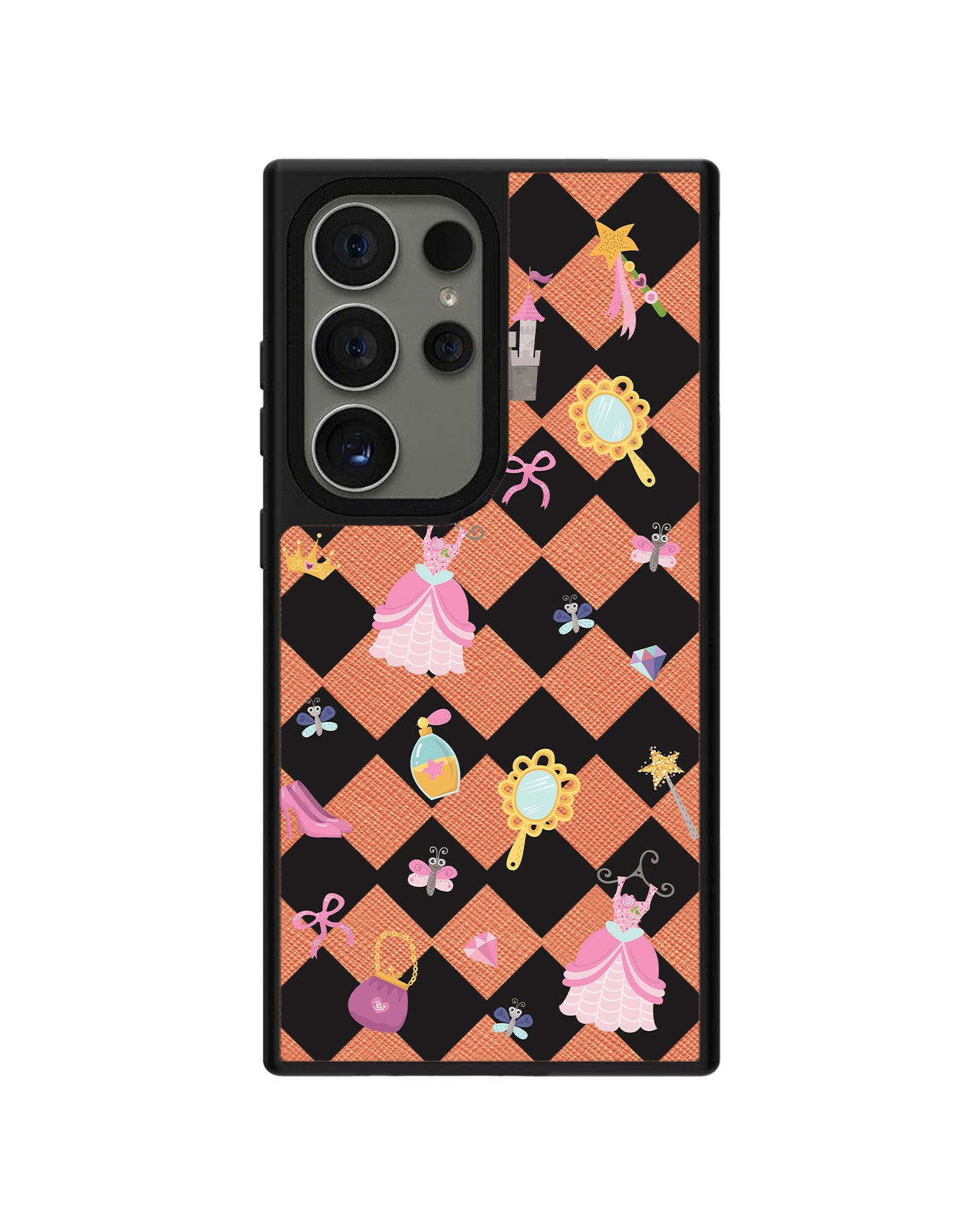 Android Leather Grip Case - Little Princess