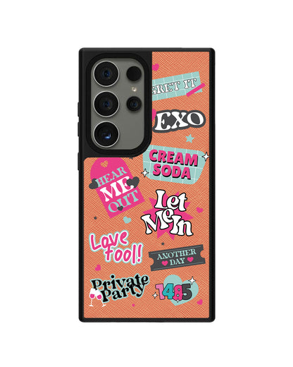 Android Leather Grip - EXO Cream Soda