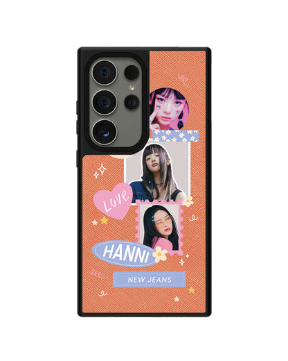Android Leather Grip - Face Grid Frame