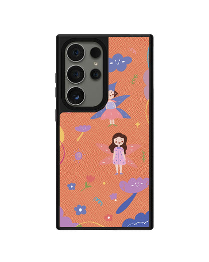 Android Leather Grip - Fairy Pattern