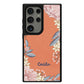 Android Leather Grip Case - Pink Florals