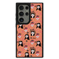 Android Leather Grip Case - Flowery Faces