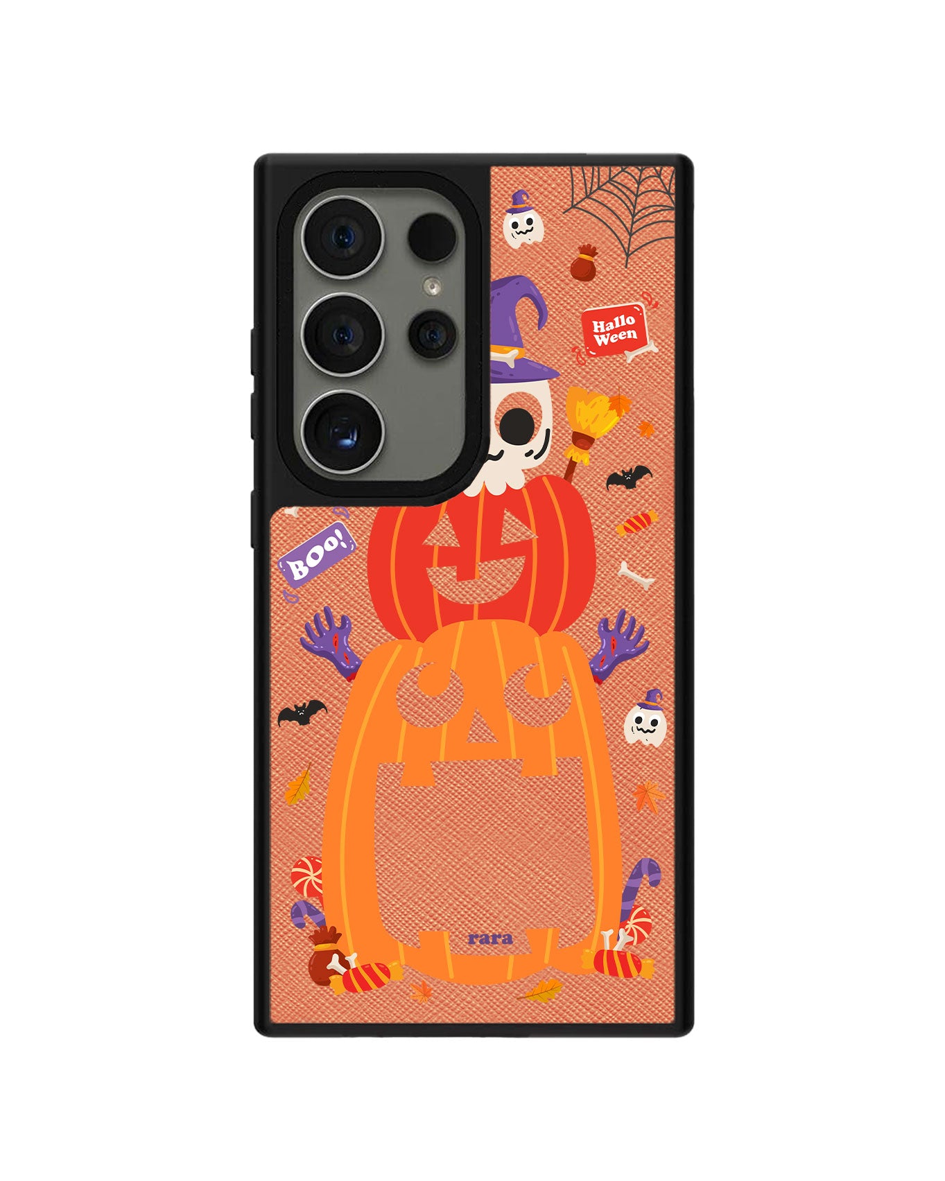 Android Leather Grip Case - Halloween