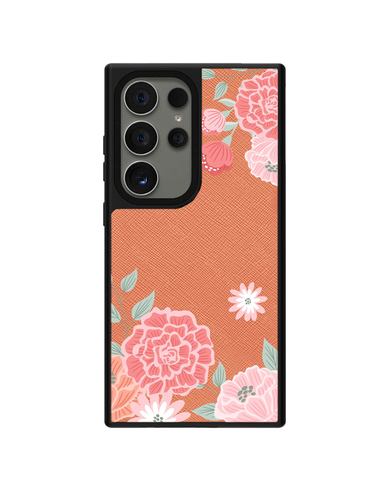 Android Leather Grip Case - Carnation 1.0