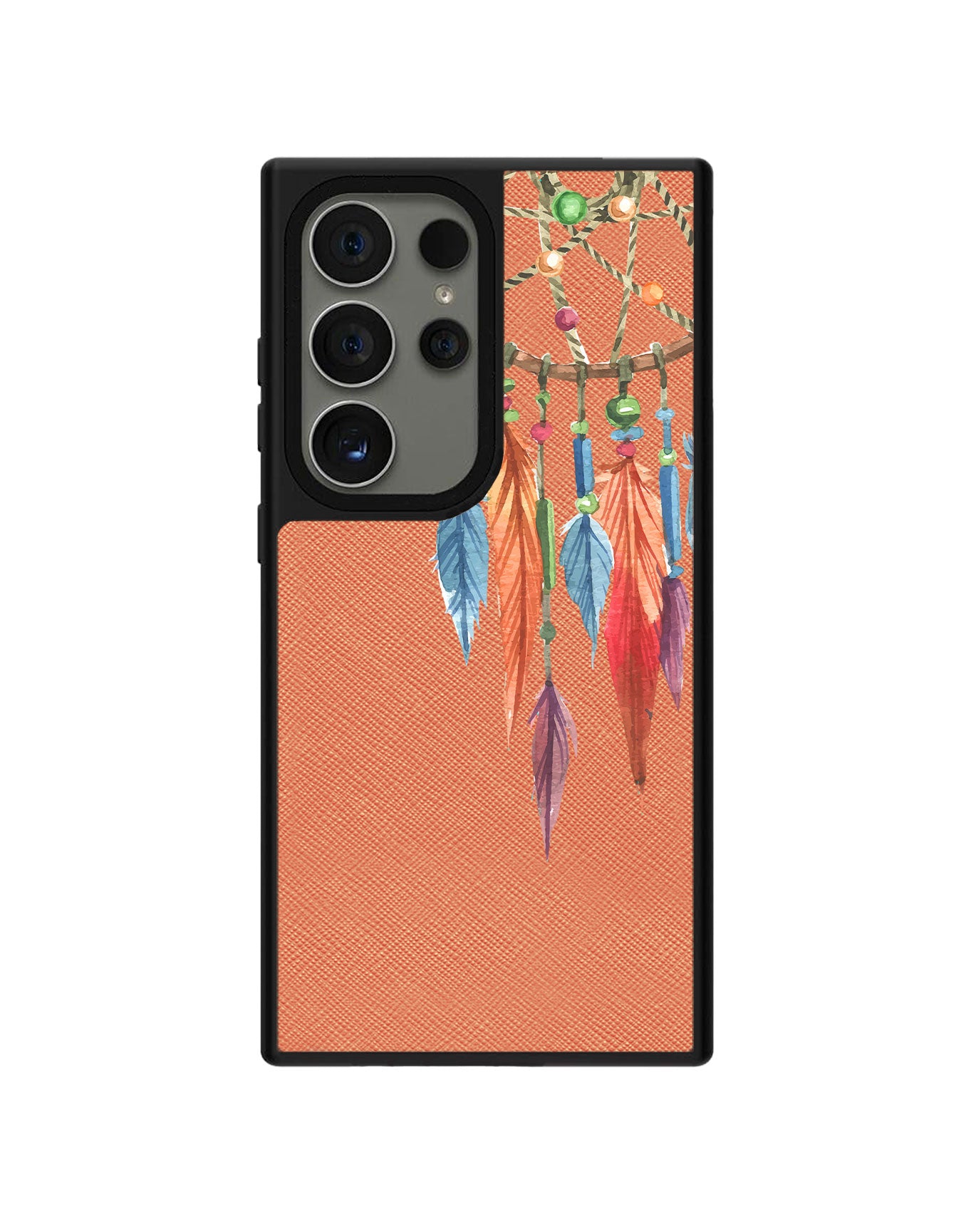 Android Leather Grip Case - Dreamcatcher 1.0