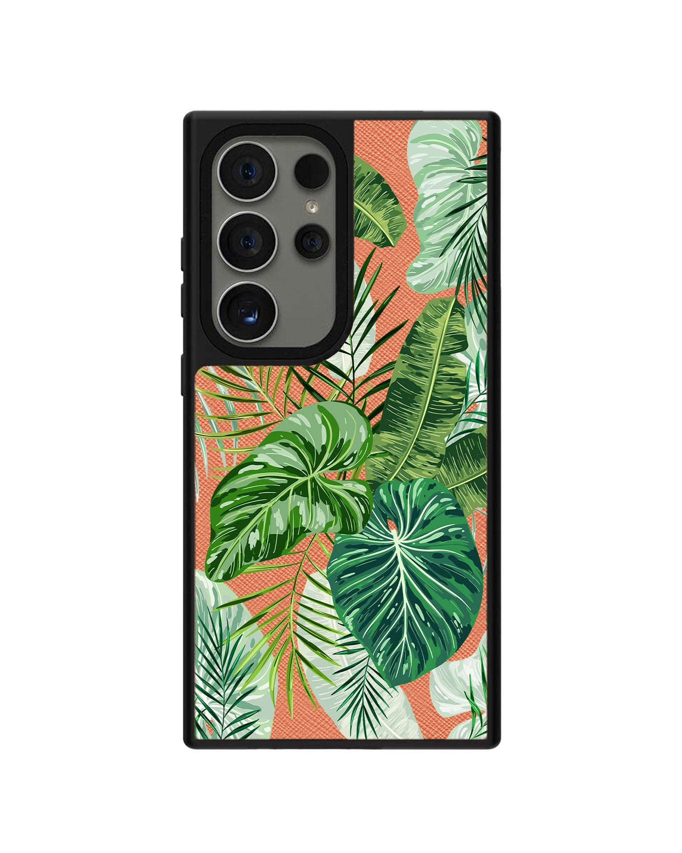 Android Leather Grip Case - Rainforest