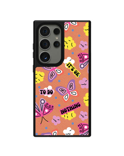 Android Leather Grip - It's OK To Do Nothing