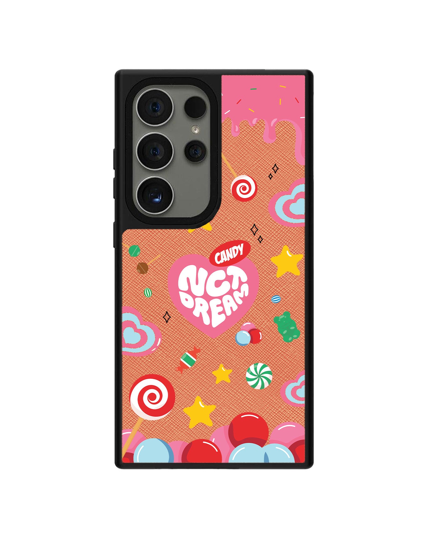 Android Leather Grip Case - NCT Dream Candy 1.0