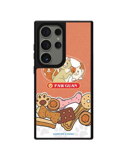 Android Leather Grip - Pawguan Cat