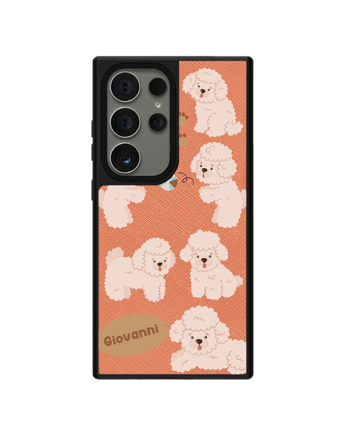 Android Leather Grip Case - Poodle Squad 2.0