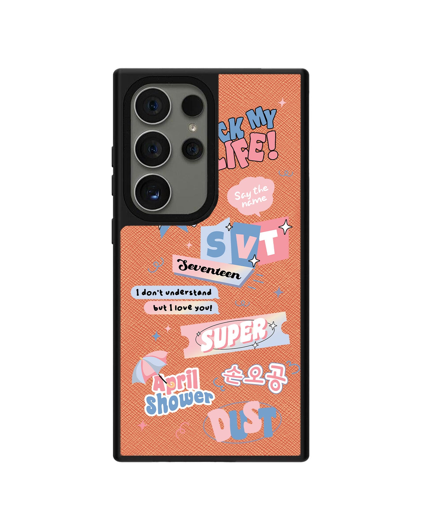 Android Leather Grip Case - Seventeen Super