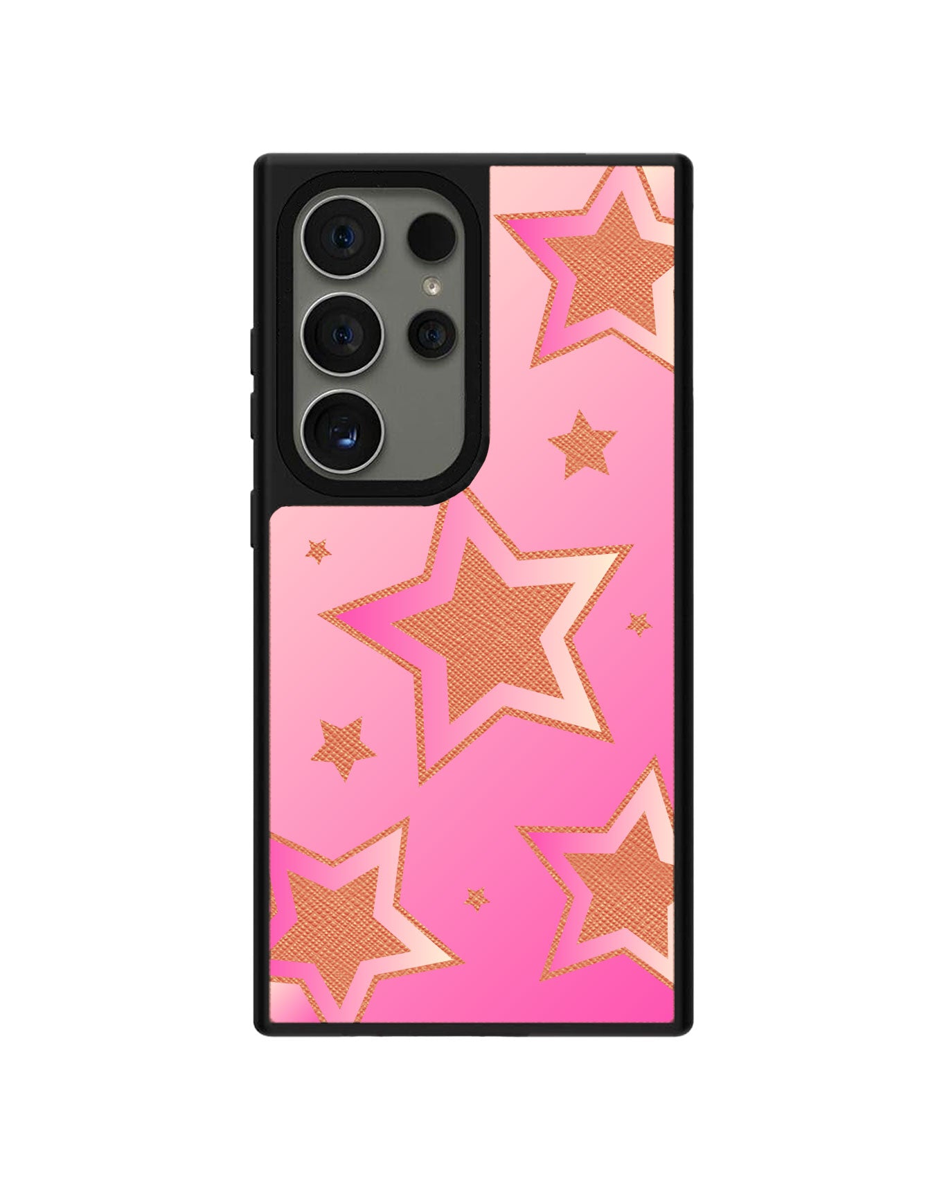 Android Leather Grip Case - Star Effect