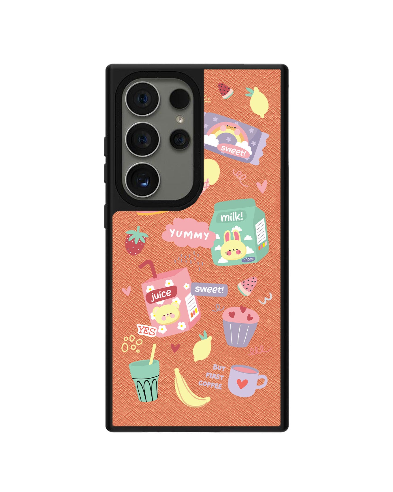 Android Leather Grip Case - Sweet & Yummy