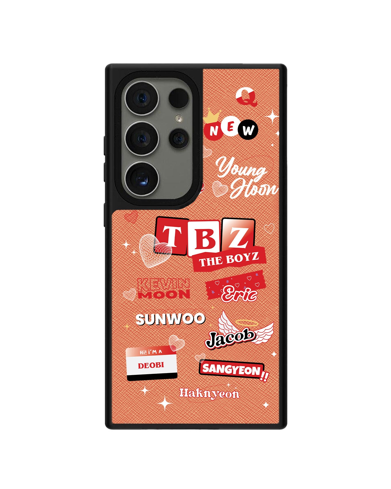 Android Leather Grip Case - The Boyz Members