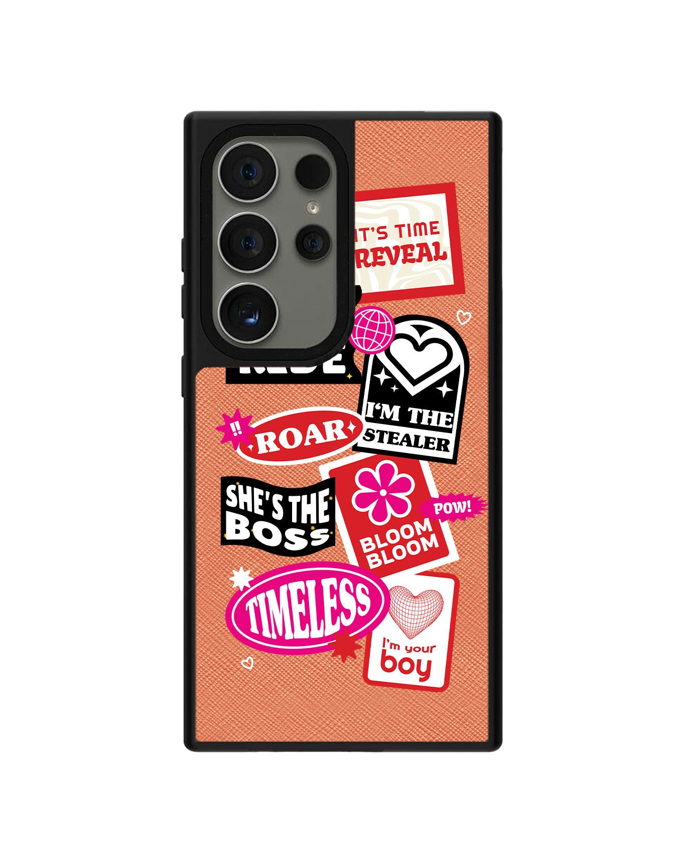 Android Leather Grip Case - The Boyz Song Sticker Pack