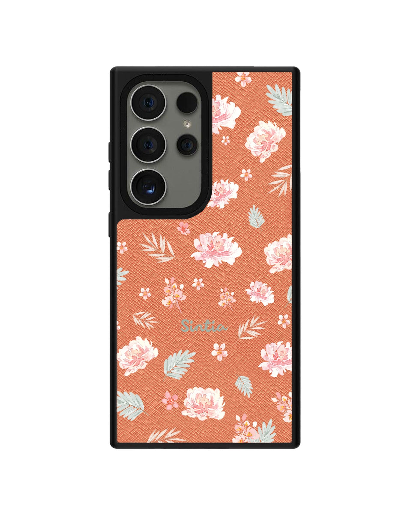 Android Leather Grip Case - Botanical Garden 4.0