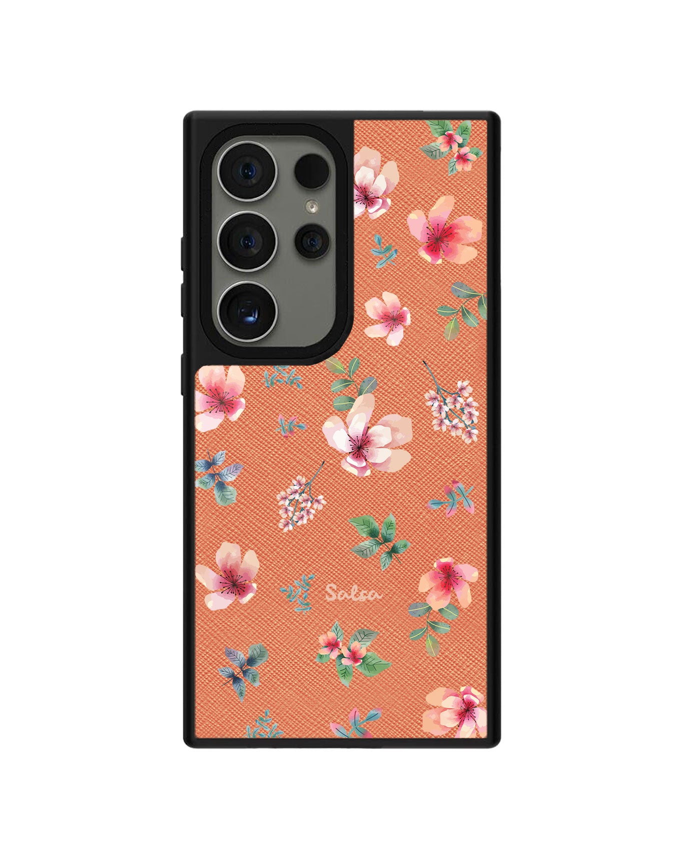 Android Leather Grip Case - Botanical Garden 5.0