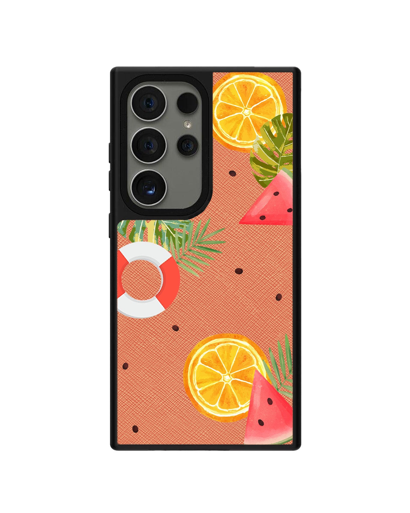 Android Leather Grip Case - Caribbean Vibes