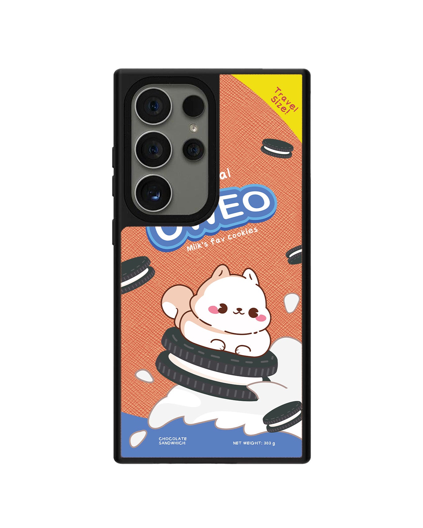 Android Leather Grip Case - Oweo Dog