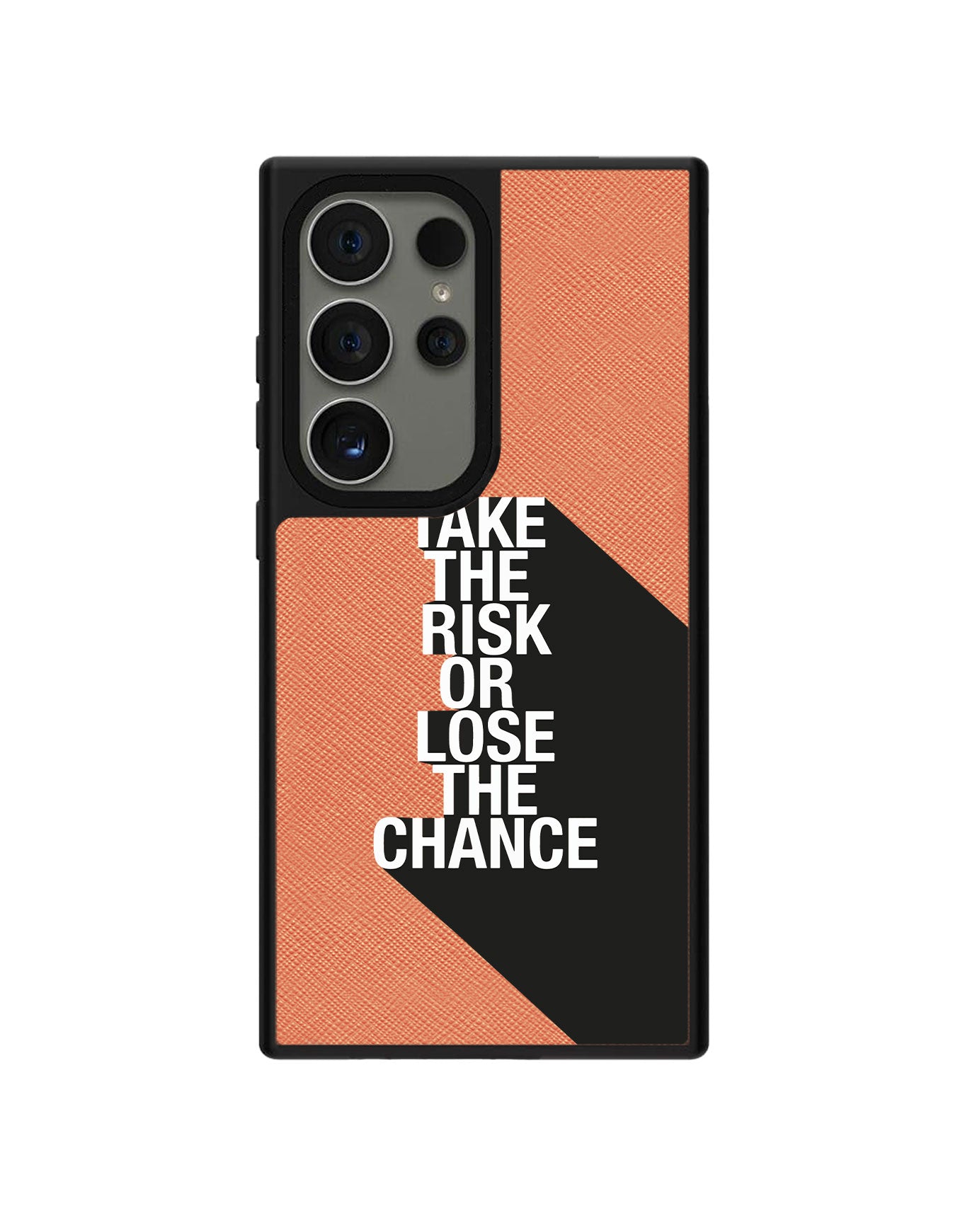 Android Leather Grip Case - Take The Risk